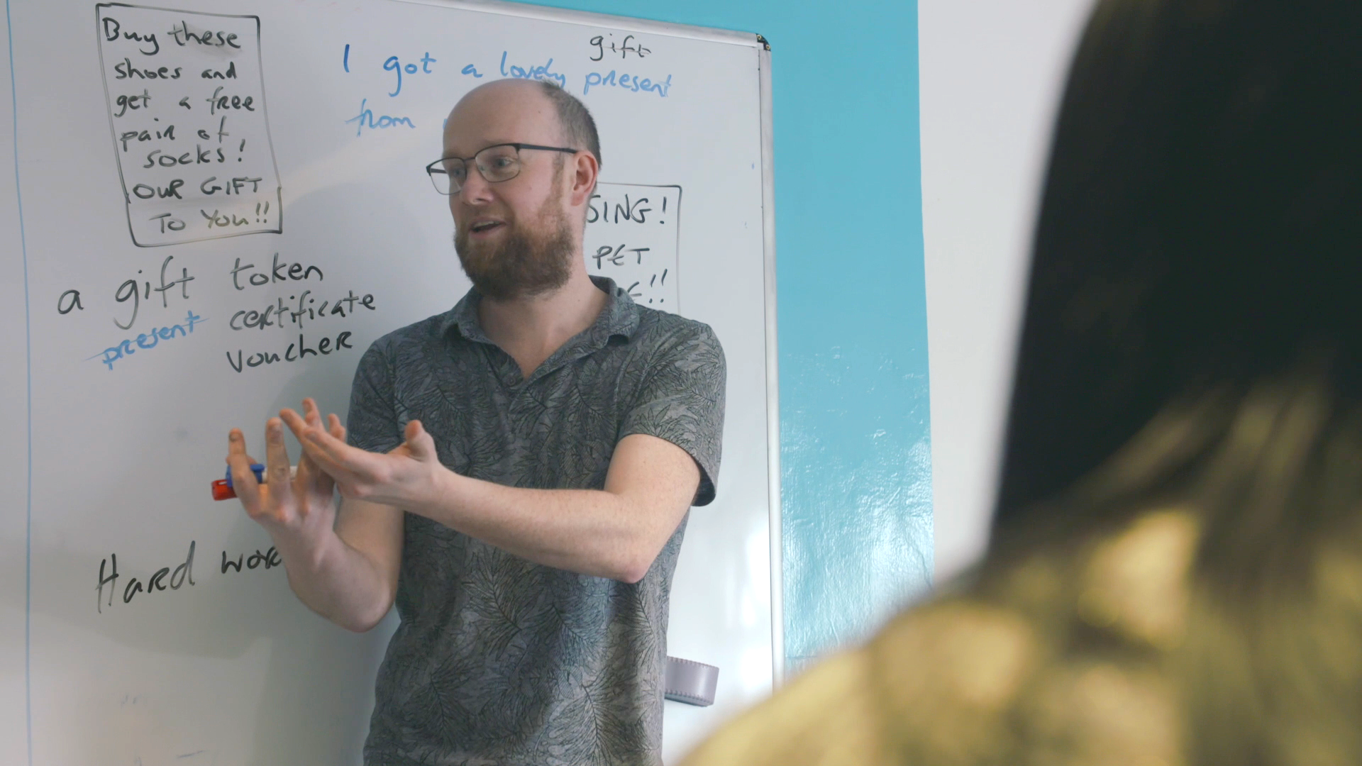 Dublin English teacher